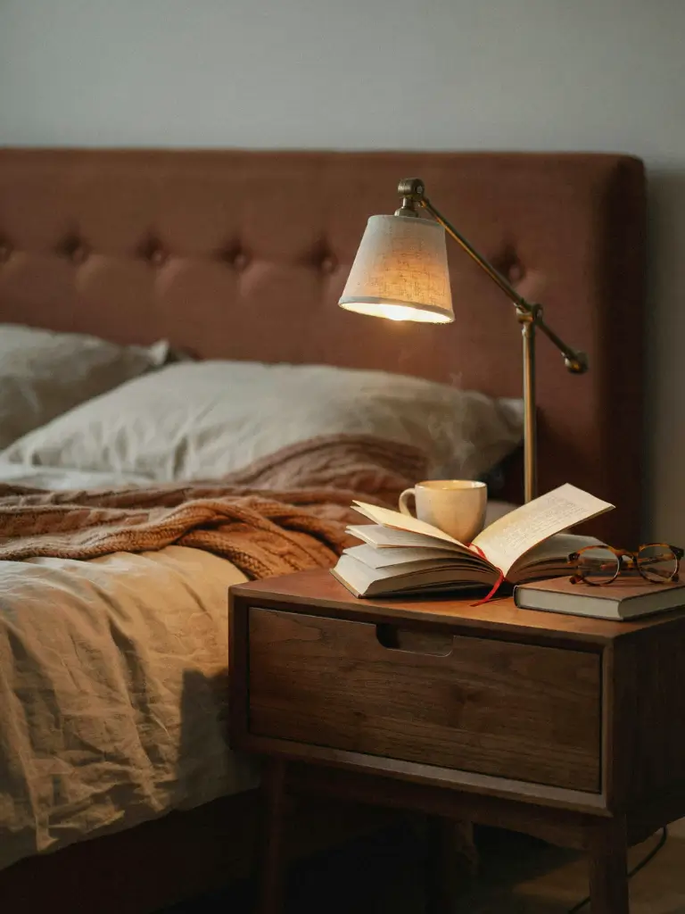 Golden Reading Light