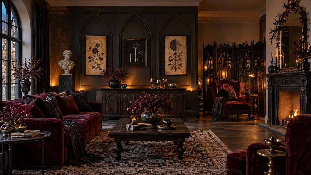Gothic Halloween Decor