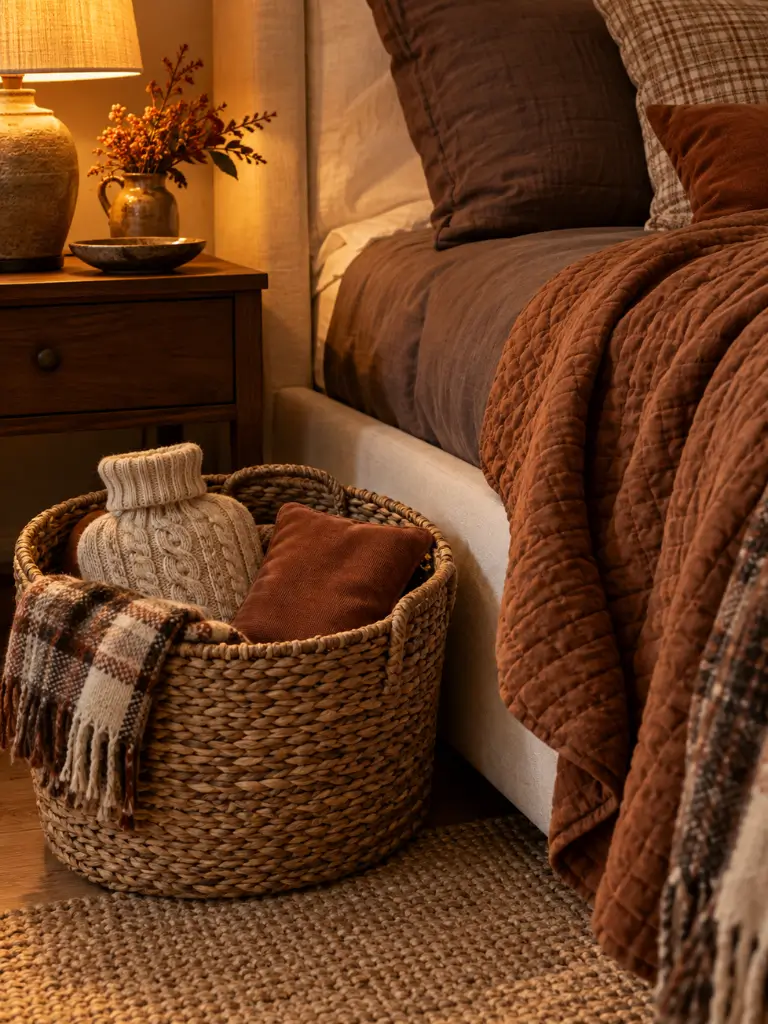 Hot Water Bottle Basket