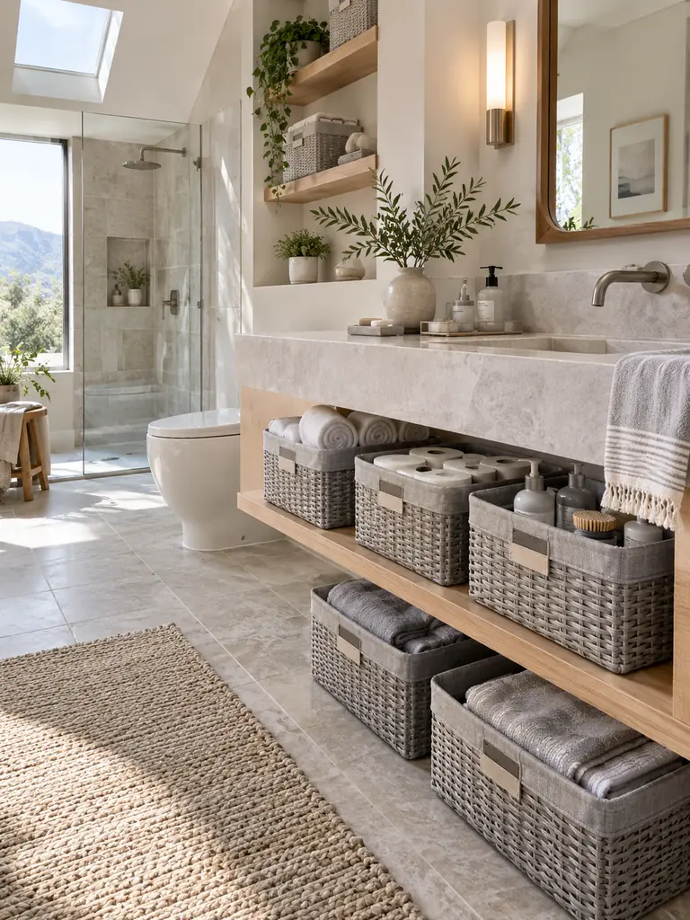Humidity-Safe Basket Storage