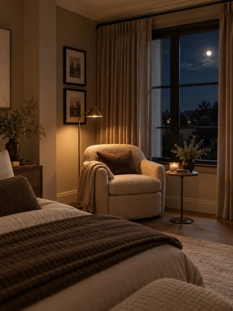 Moonlit Window Nook