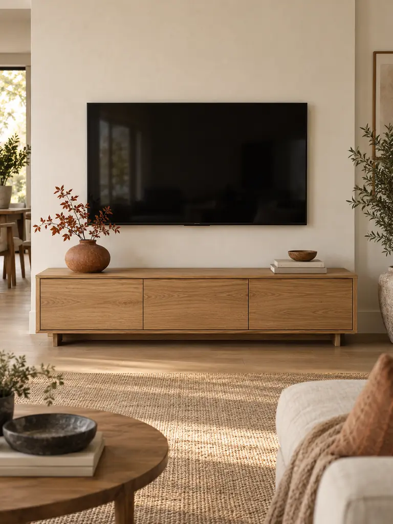 Balanced TV Stand