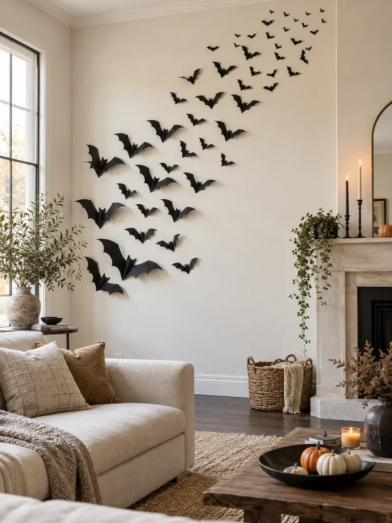 Bat Swarm Wall