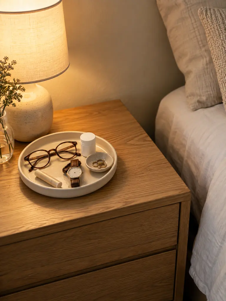 Bedside Essentials Tray