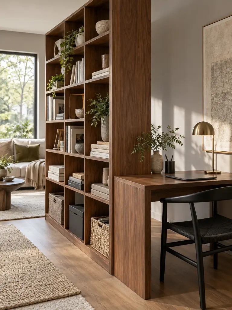 Bookshelf Desk Endcap