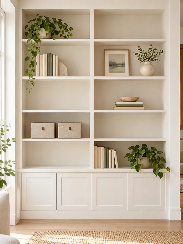 Breathing-Space Shelves