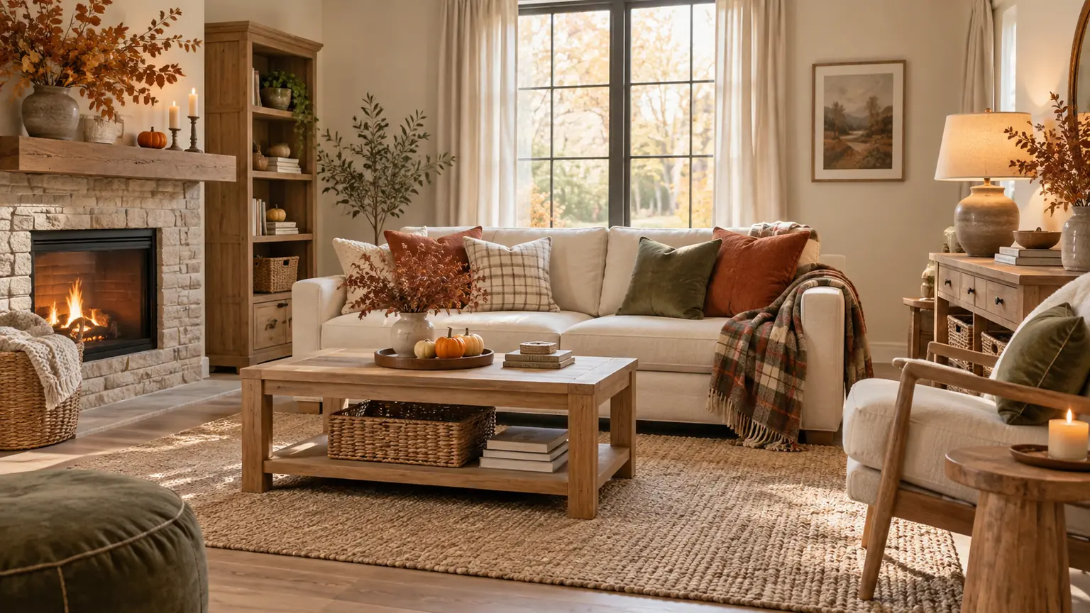 Charming Fall Decor Ideas For Small Spaces
