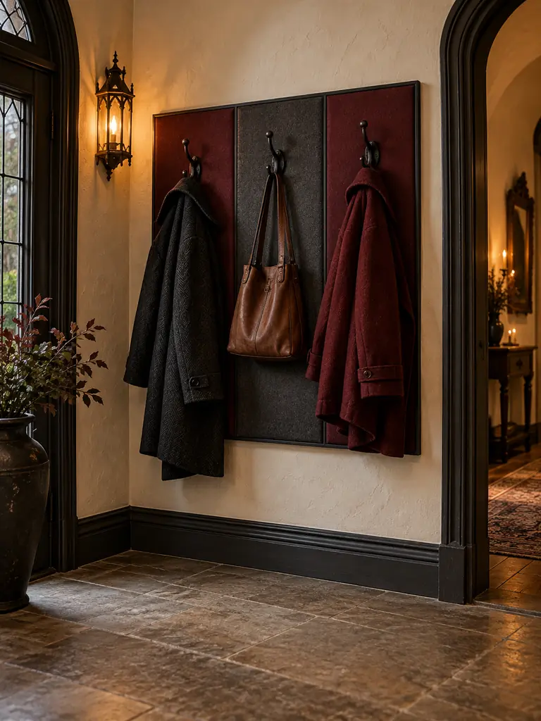 Cloaked Coat Hooks