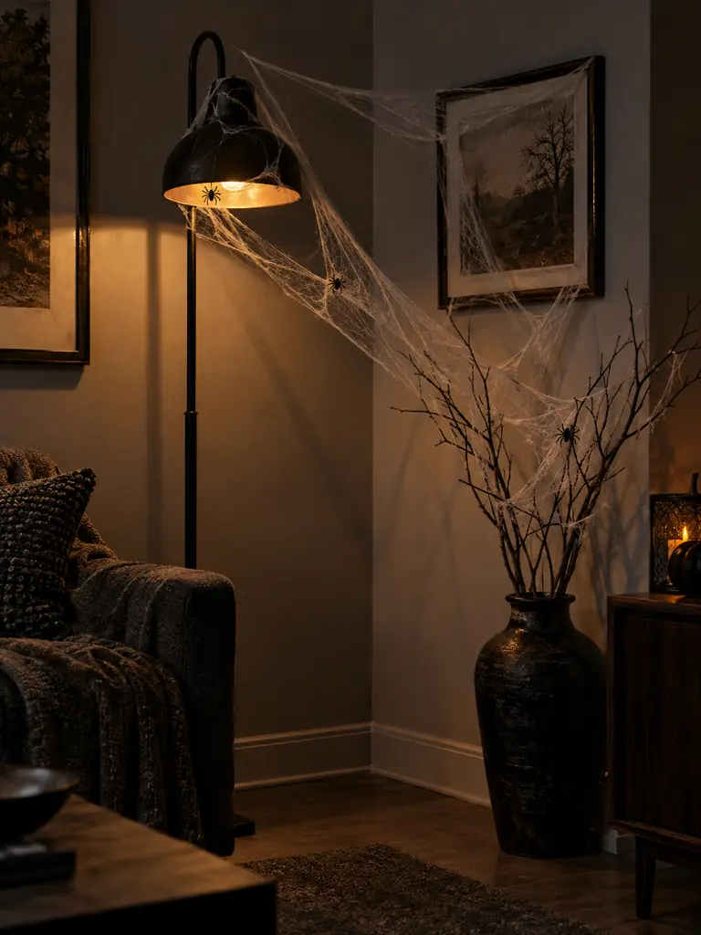 Cobweb Corner Display