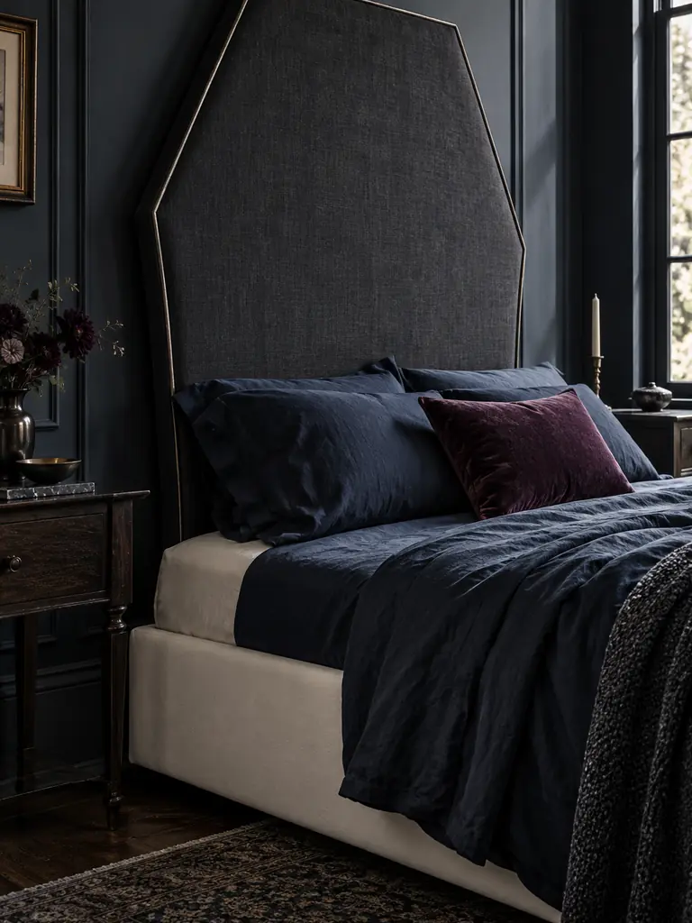 Coffin Headboard Panel