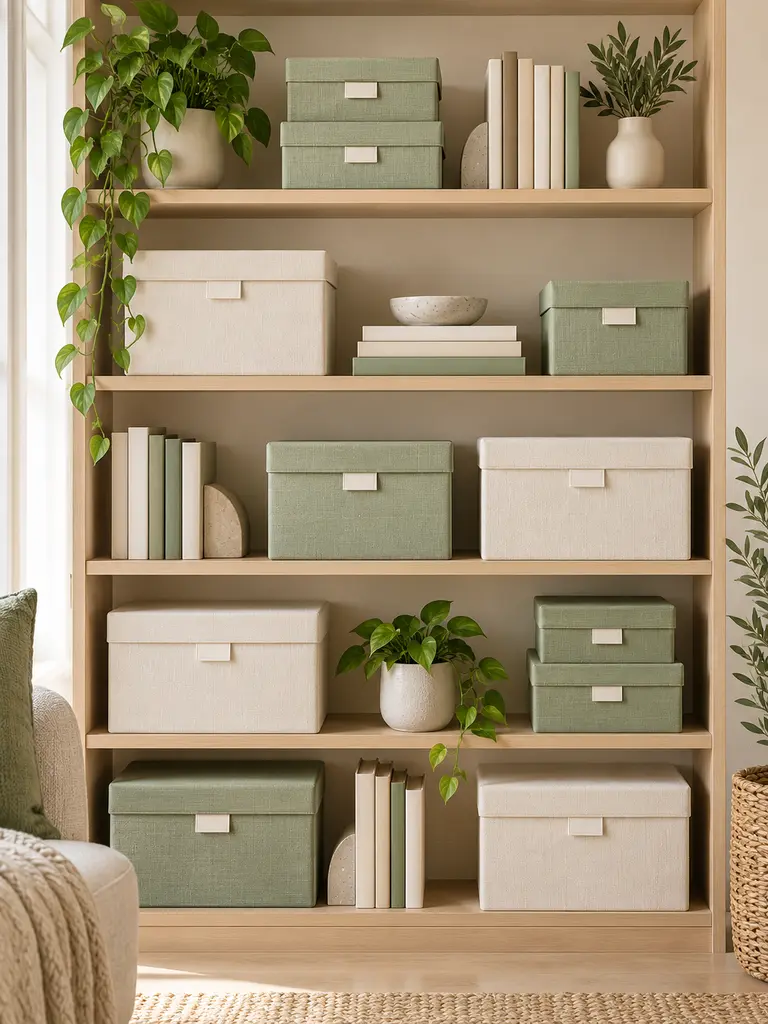 Coordinated Storage Boxes