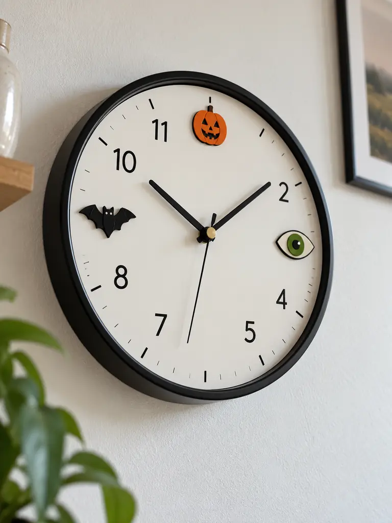 Crooked Clock Numbers