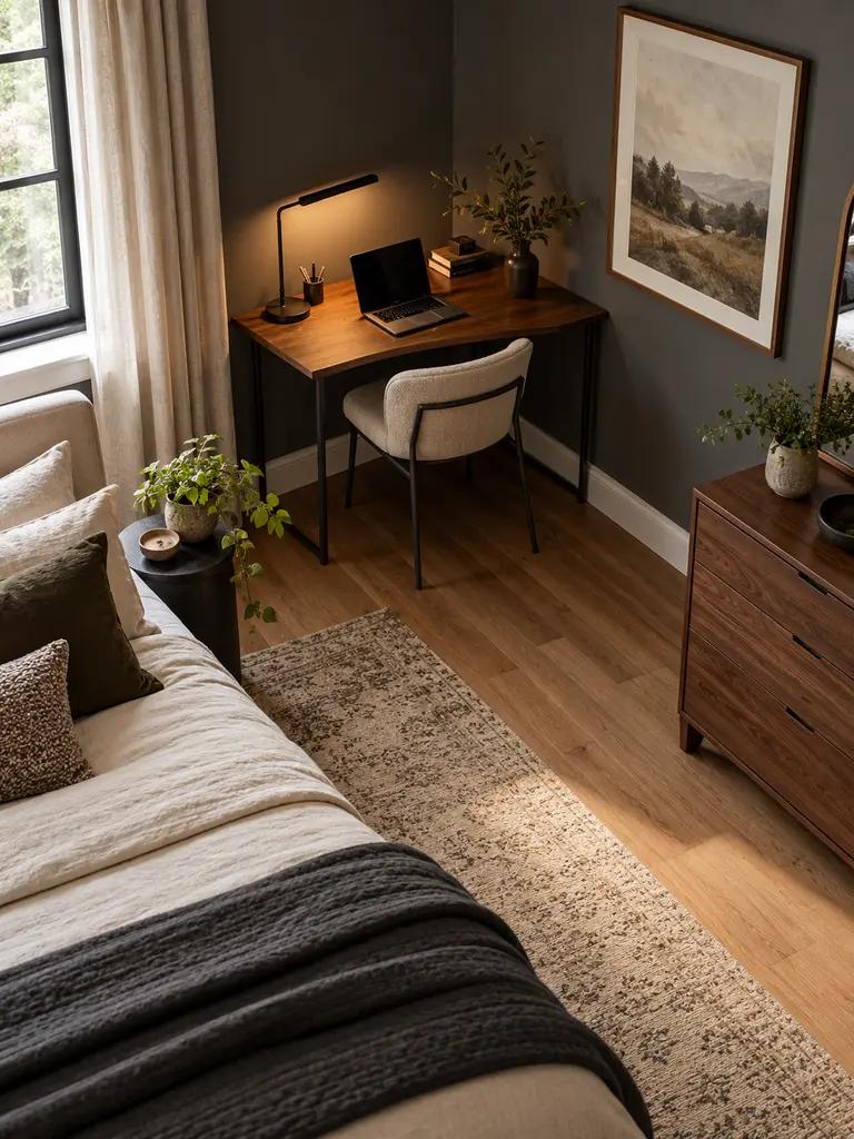 Diagonal Corner Desk