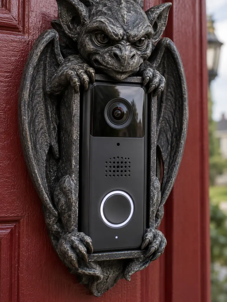 Doorbell Creature Frame