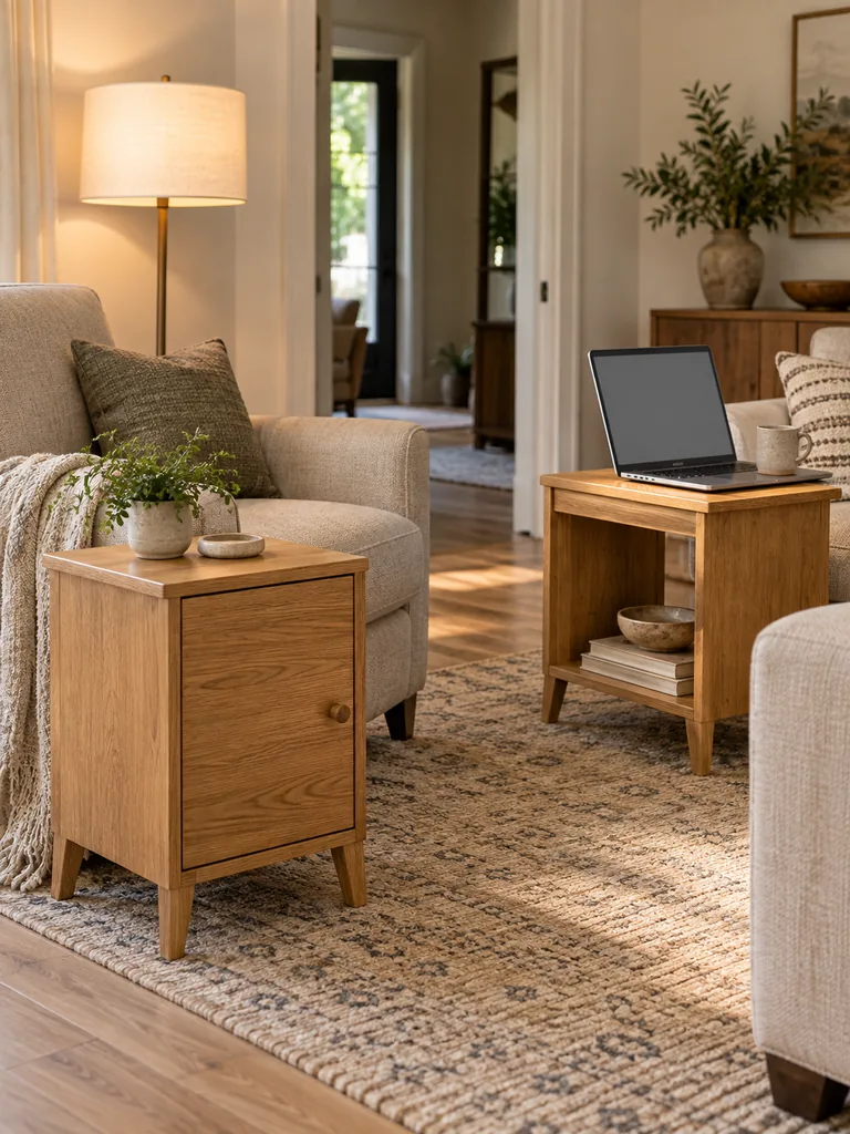 Dual-Purpose Side Tables