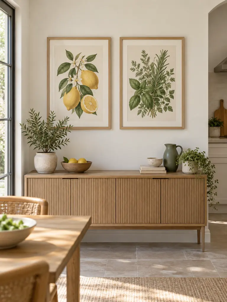 Framed Kitchen Artwork