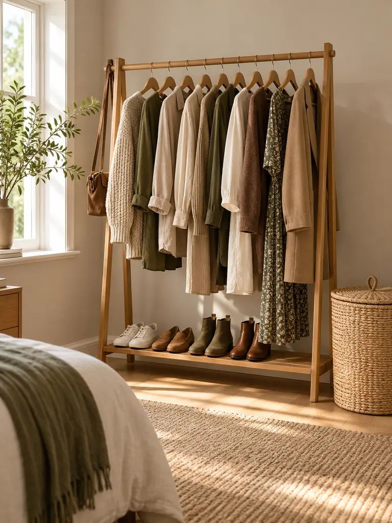 Freestanding Garment Nook