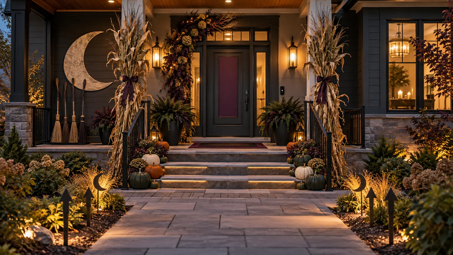 front porch halloween decorating ideas