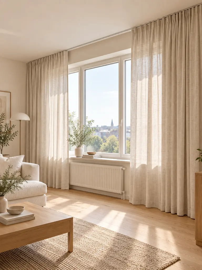 Full-Span Window Drapery