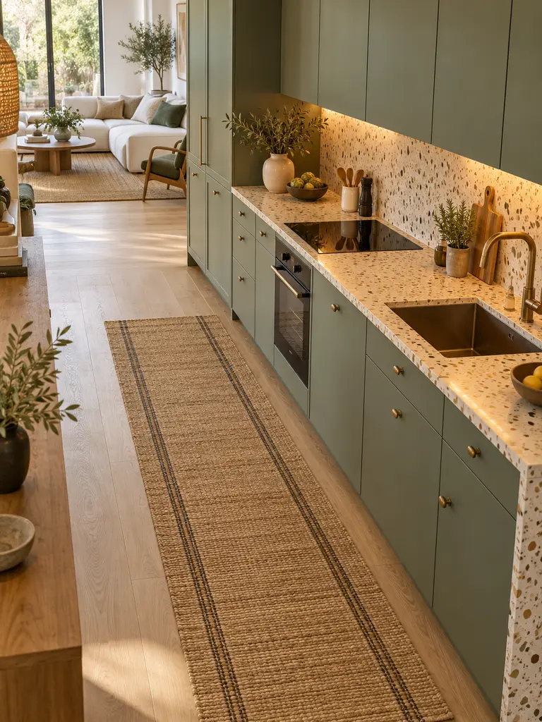 Galley Kitchen Border