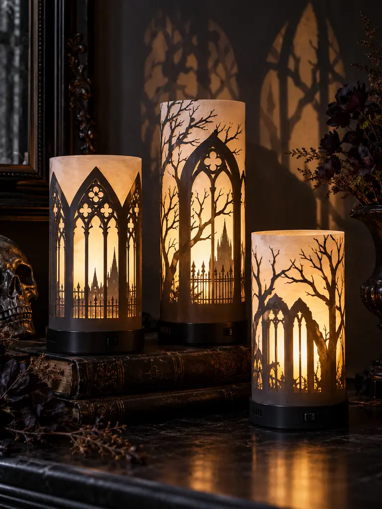 Gothic Candle Sleeves
