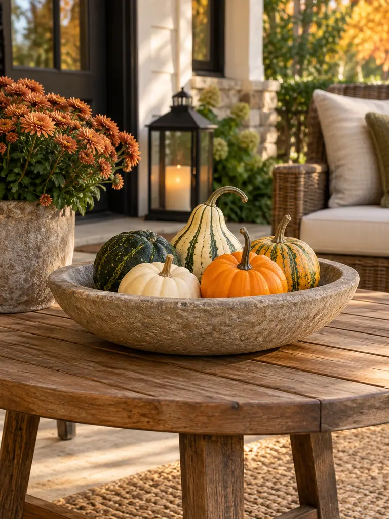 Gourd Table Centerpiece