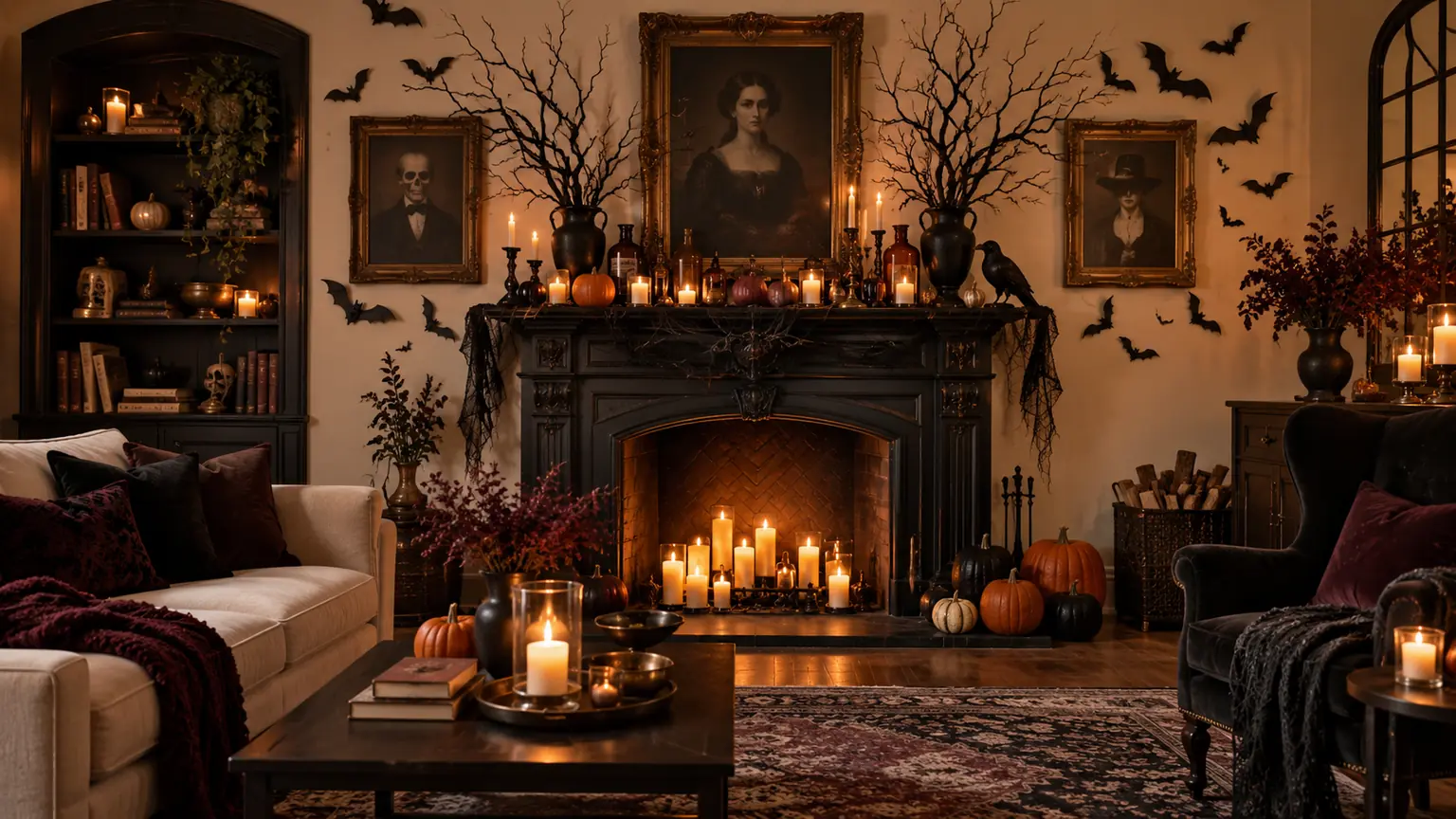 Indoor Halloween Decor Ideas