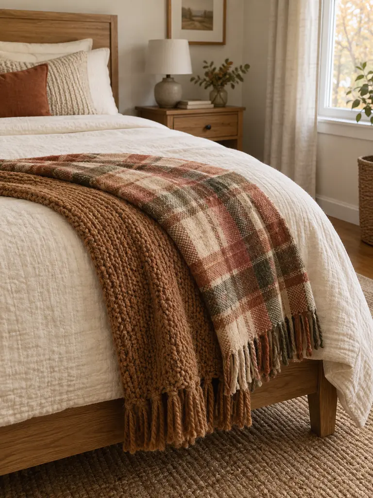 Layered Bed Throws