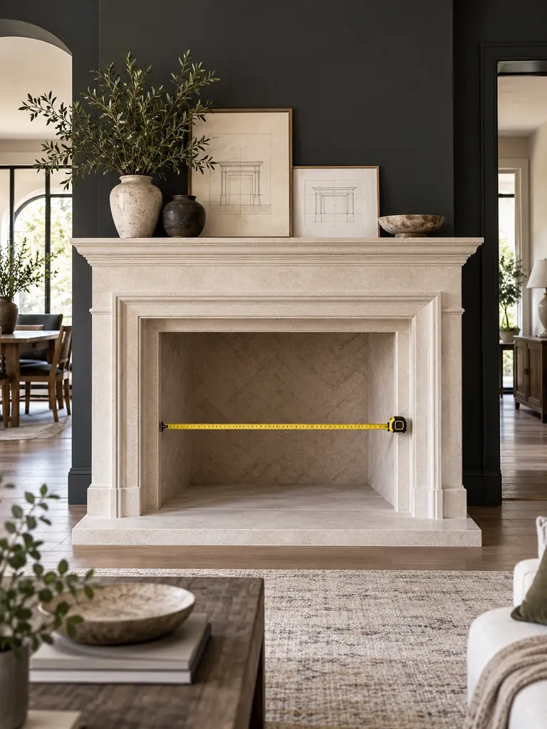 Mantel Proportion Plan