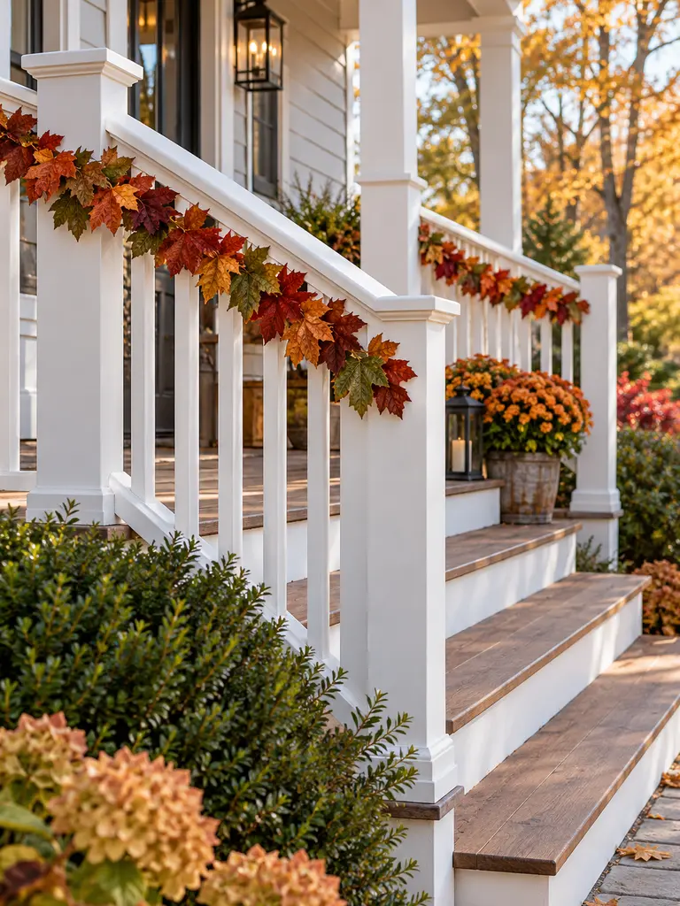 Maple Railing Garland