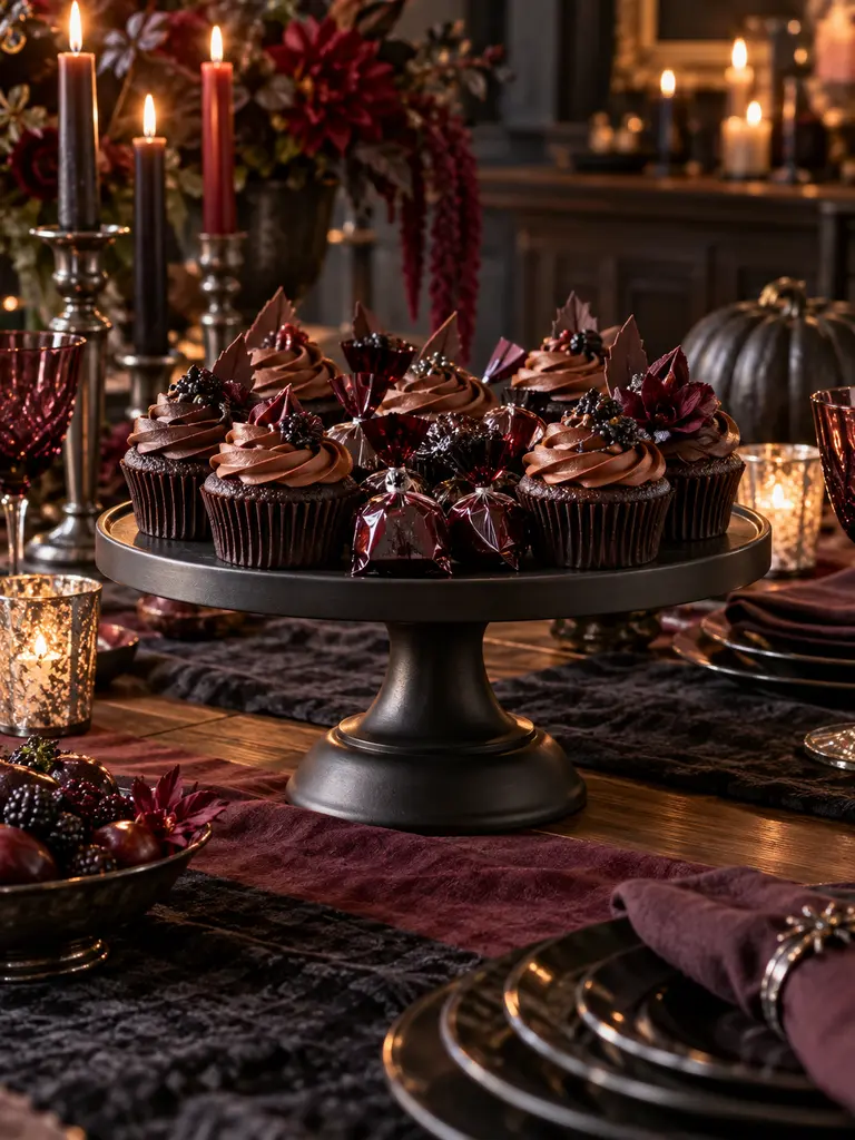 Midnight Dessert Pedestal
