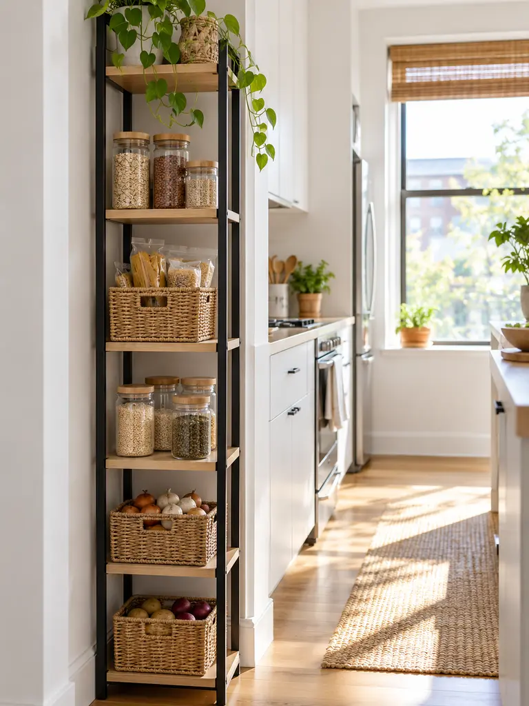 Narrow Shelving Bay