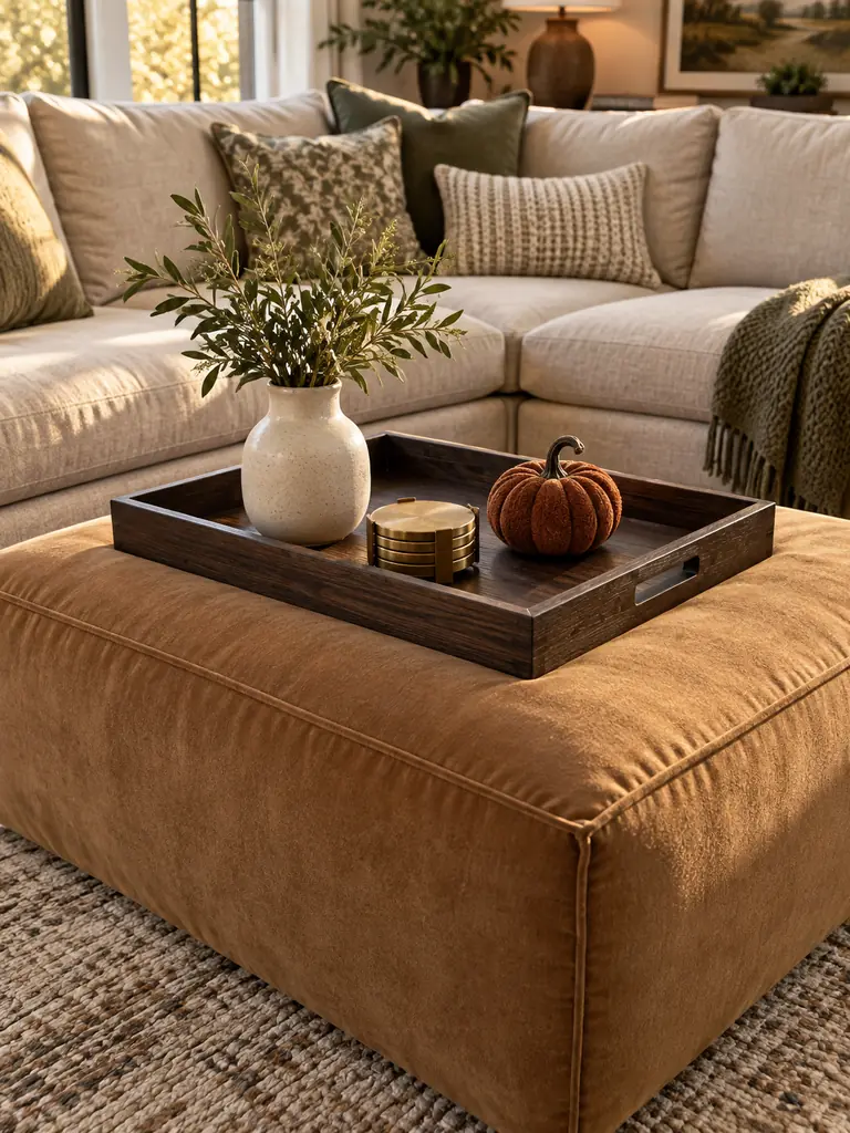 Ottoman Tray Centerpiece