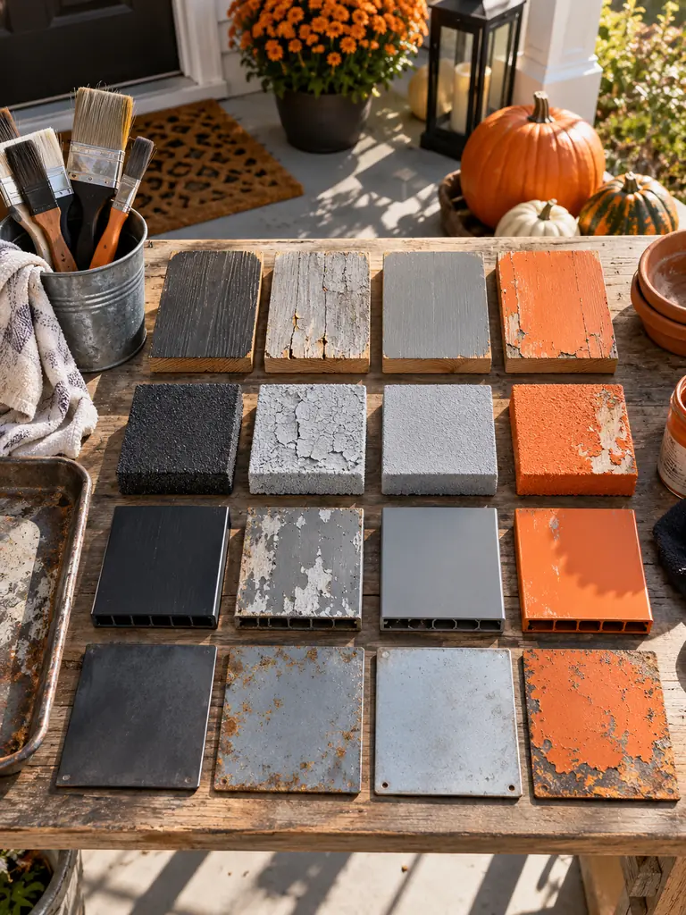 Outdoor Finish Test Tiles