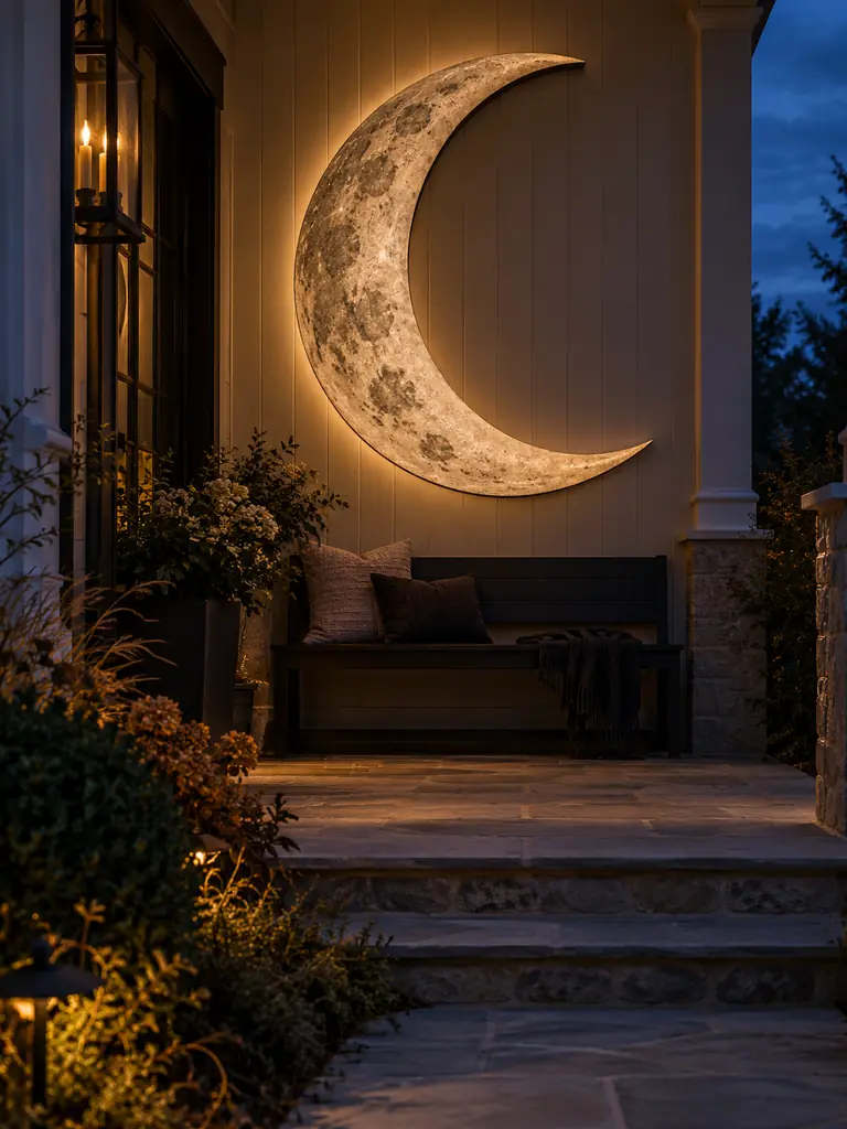 Oversized Moon Backdrop
