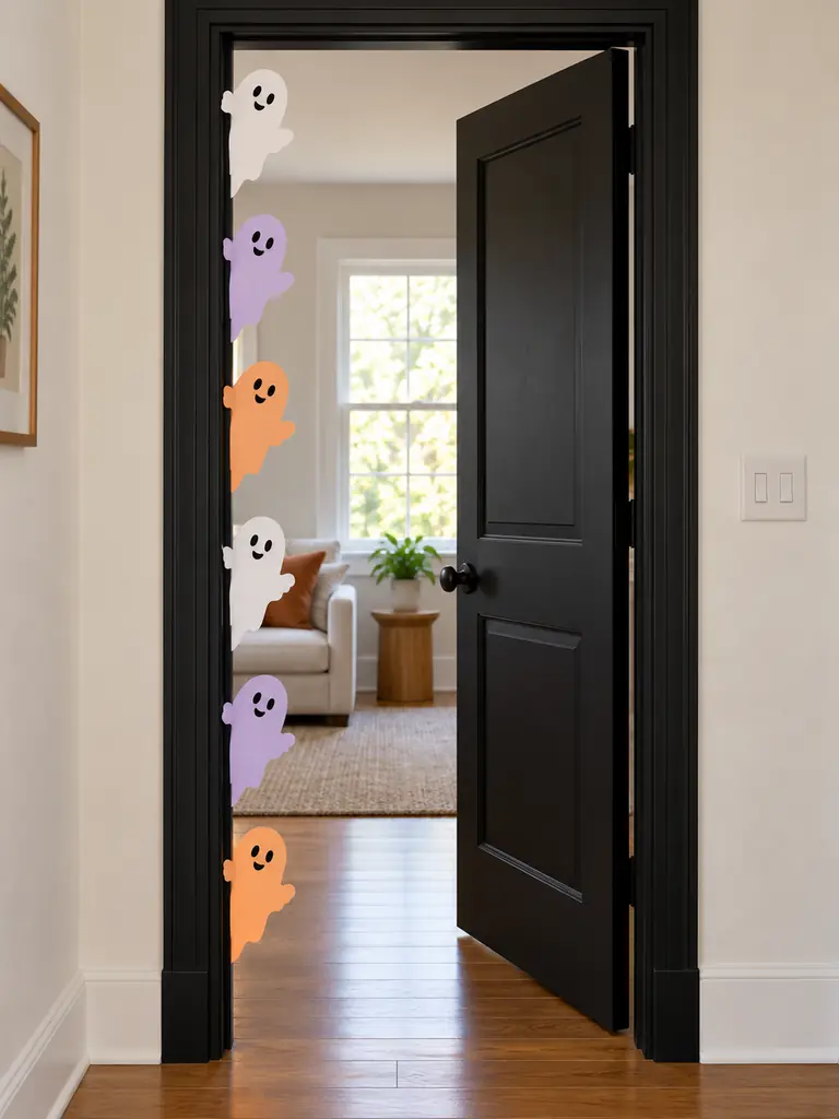 Peekaboo Door Ghosts