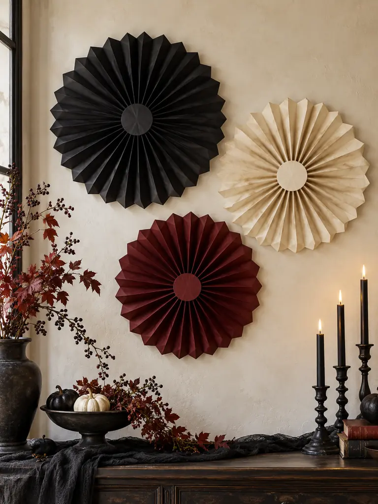 Pleated Paper Rosettes