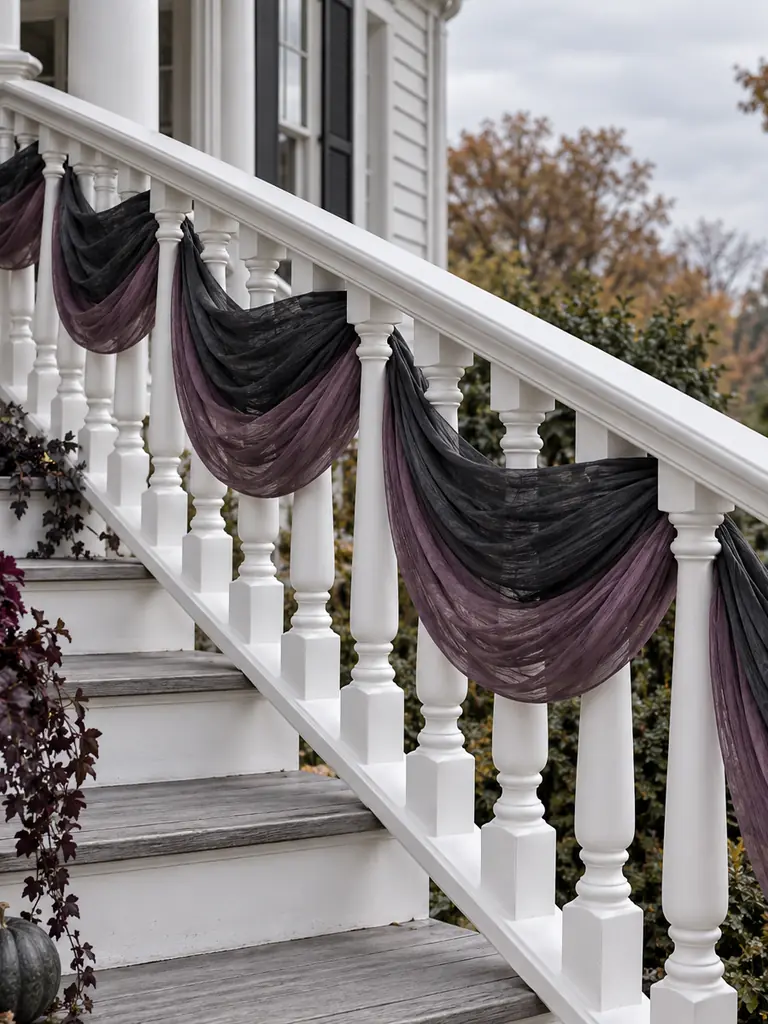Porch Rail Ribbon Waves