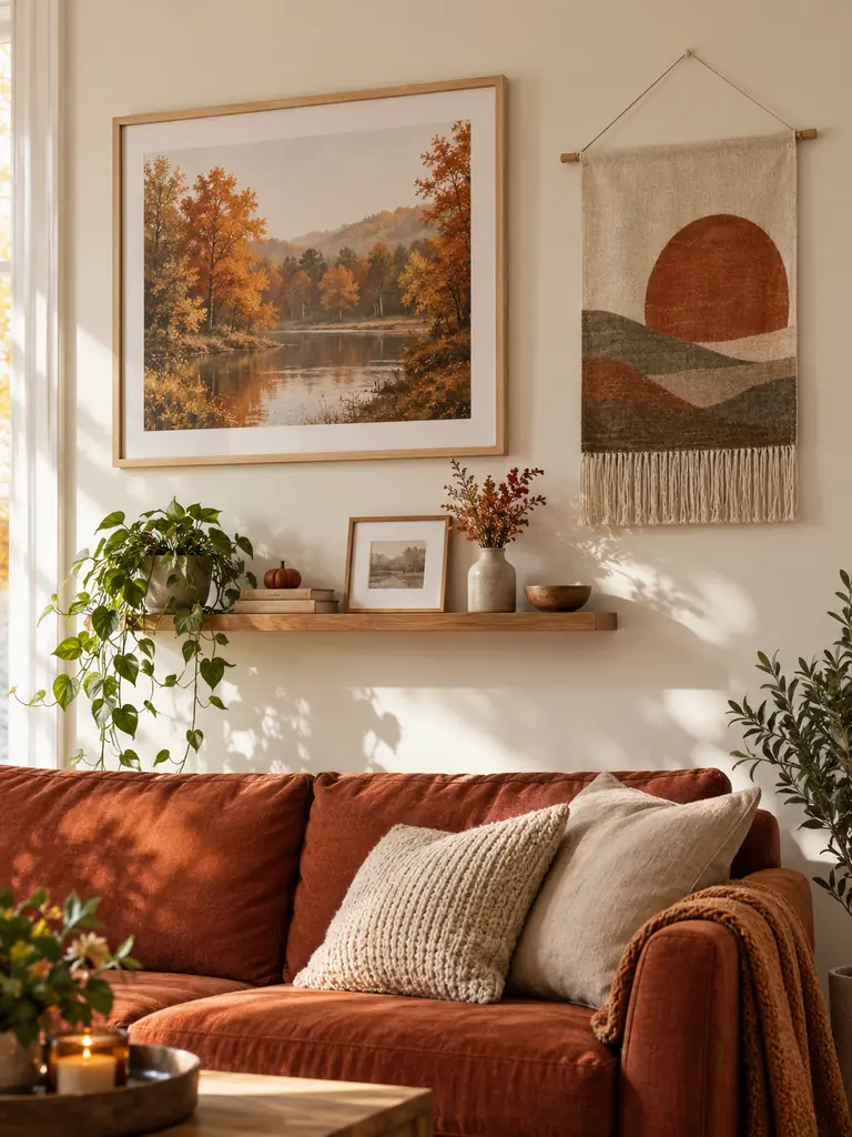 Rental-Friendly Wall Decor