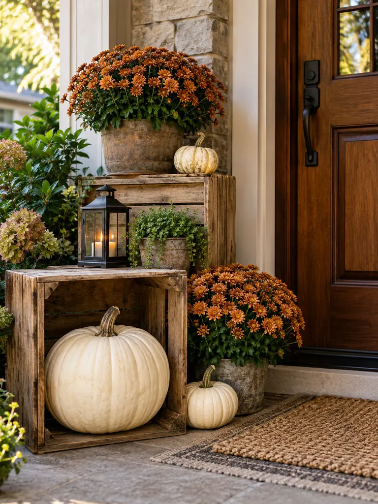 Rustic Crate Display
