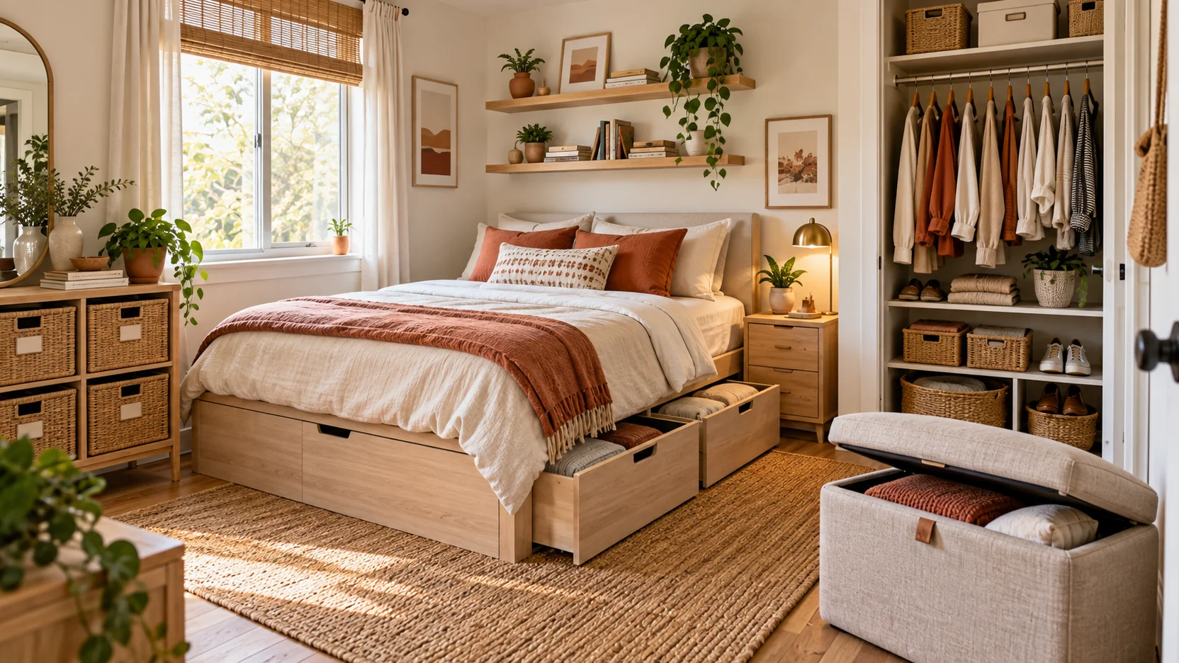 Small Bedroom Storage Ideas