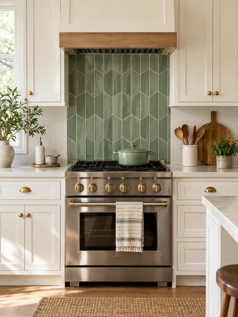 Statement Backsplash Zone