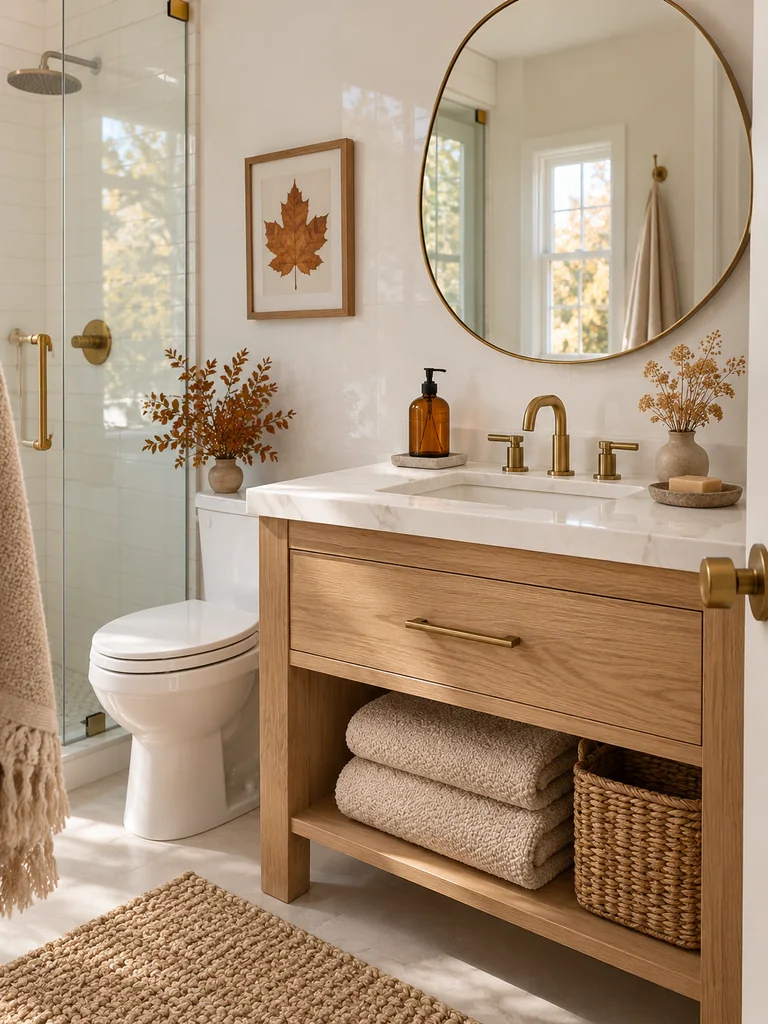 Subtle Bathroom Accents