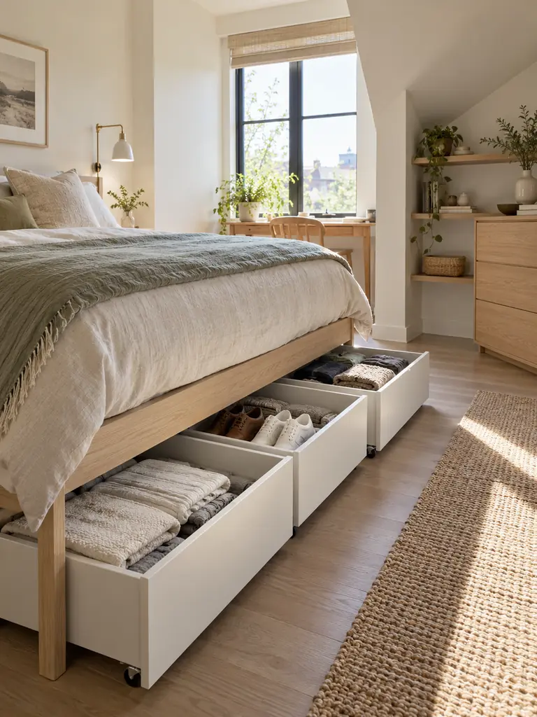 Under-Bed Storage Drawers