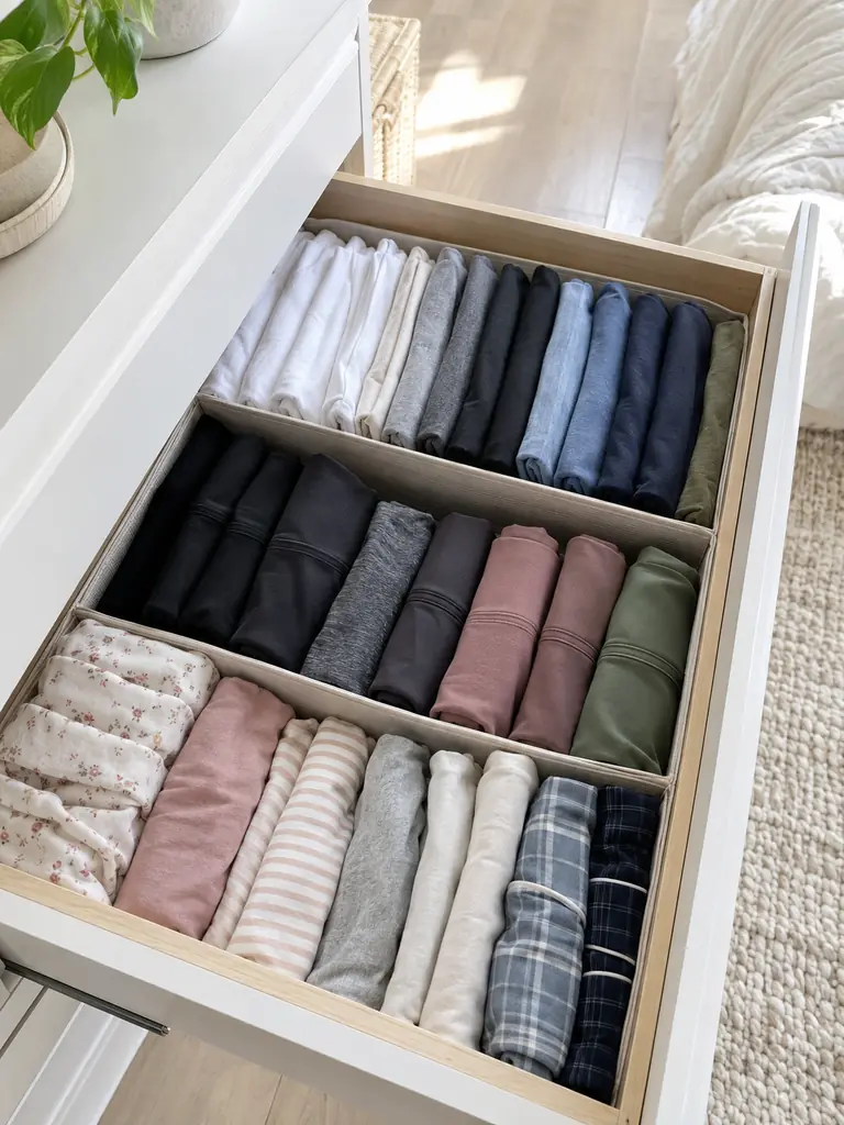 Vertical Drawer Folding