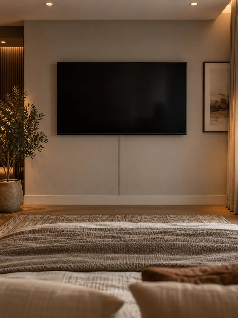 Wall-Mounted Media Zone