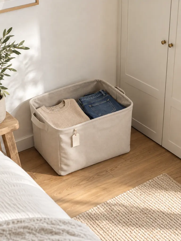 Wear-Again Clothing Basket