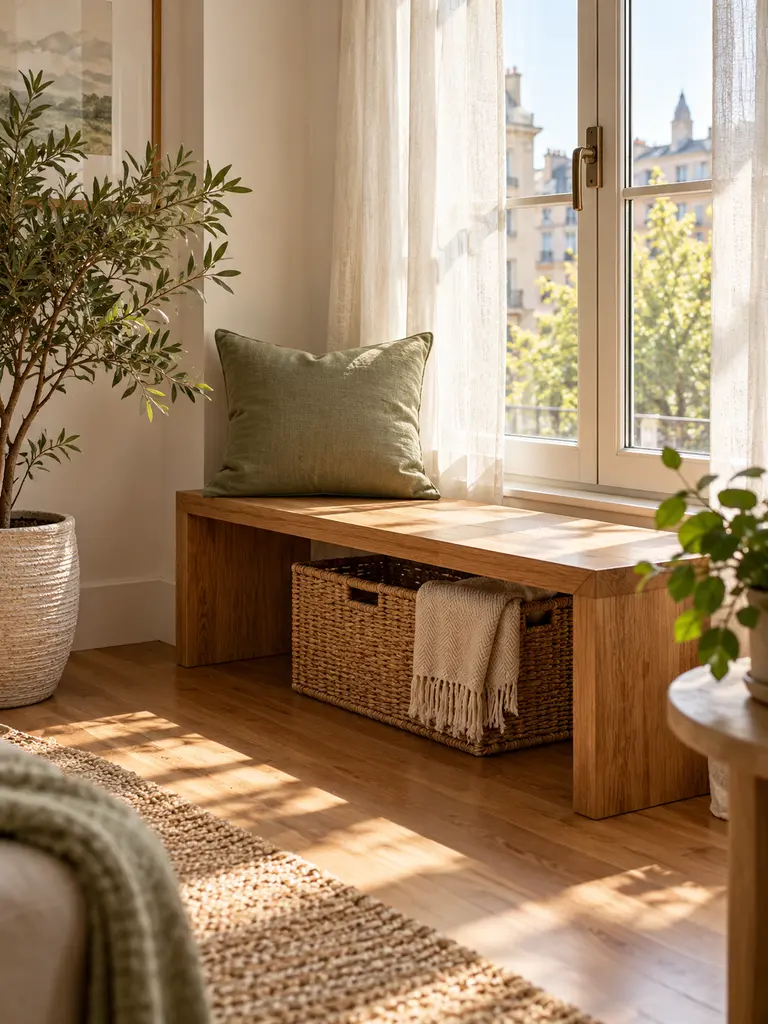 Window Bench Moment