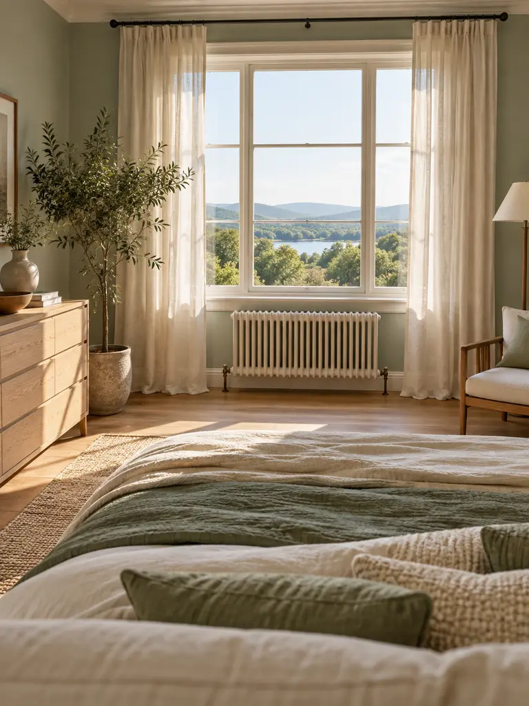 Window-Facing Bed