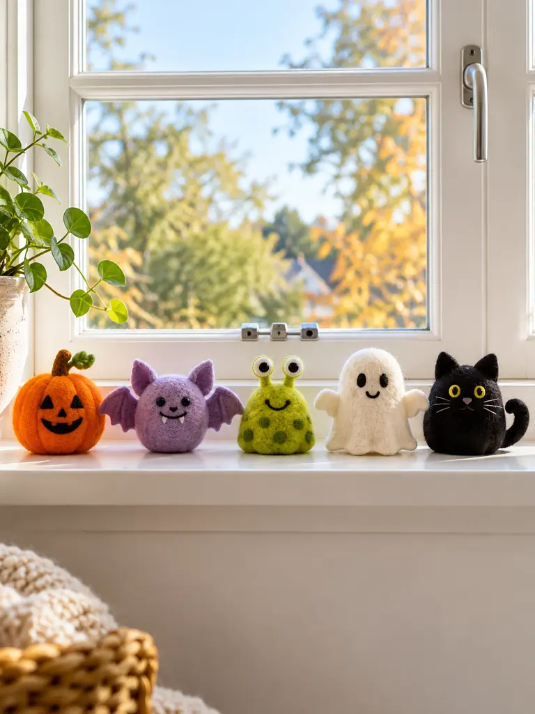 Window Sill Creature Row